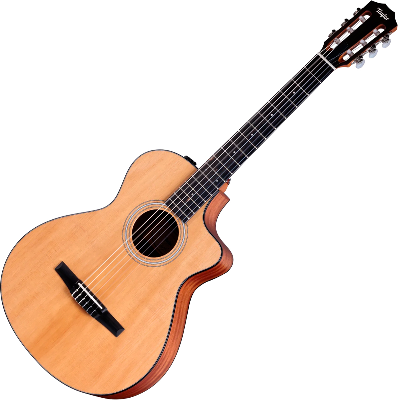 Taylor 112ce-n Grand Concert Cw Nylon Epicea Sapele Eb Esn - Natural Matte - Klassieke gitaar 4/4 - Variation 7