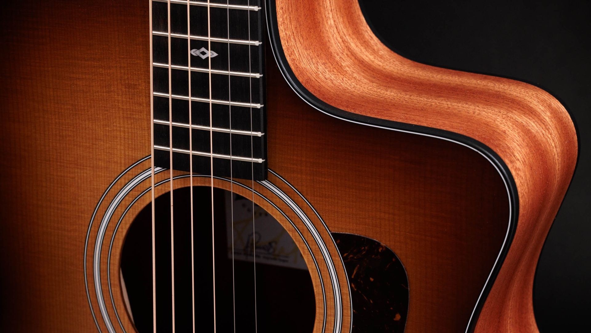 Taylor 114ce Seb Sunset Blvd Grand Auditorium Cw Epicea Sapele Eb Es2 - Shaded Edgeburst Top - Folk gitaar - Variation 2
