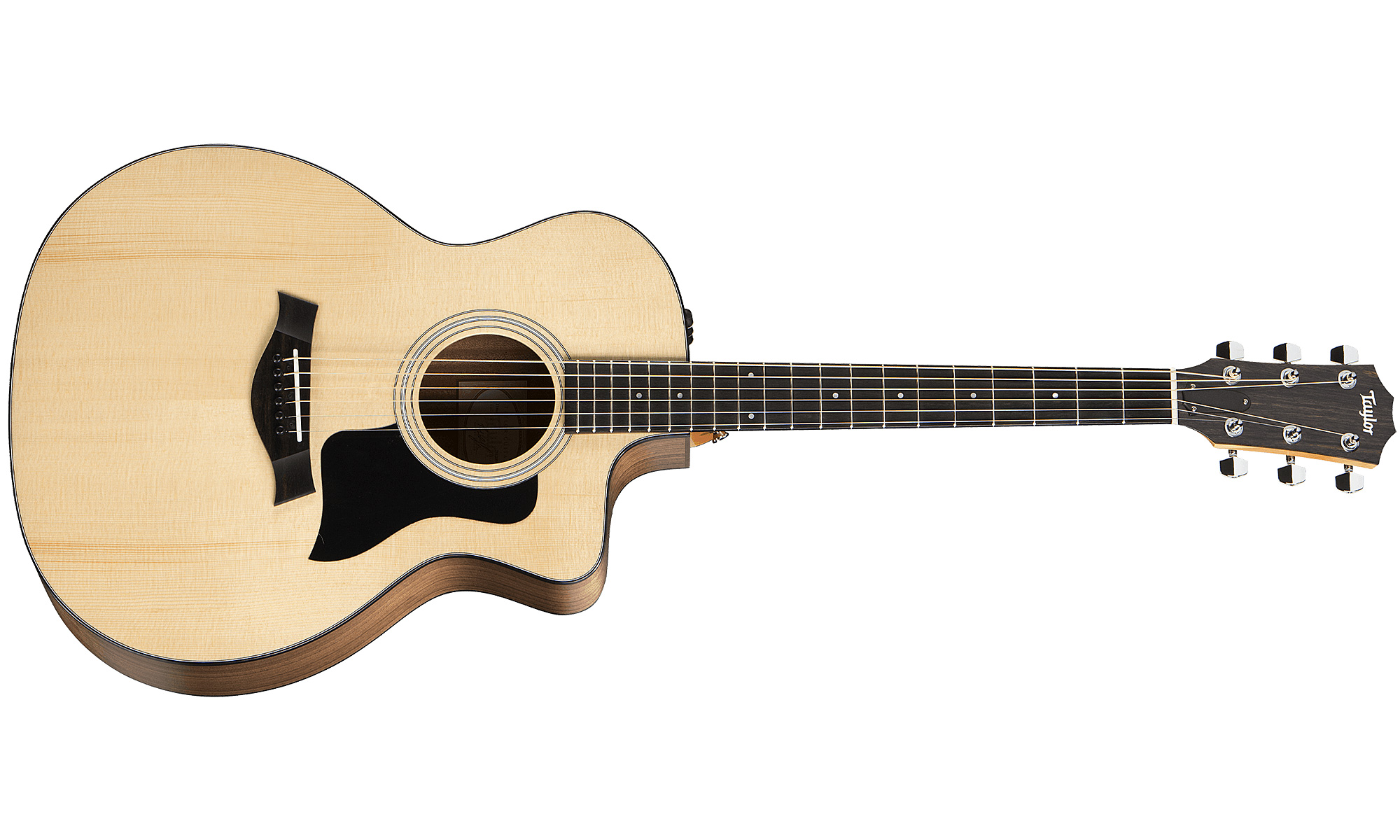 Taylor 114ce Walnut Grand Auditorium Cw Epicea Noyer Eb Es2 - Natural - Elektro-akoestische gitaar - Variation 2