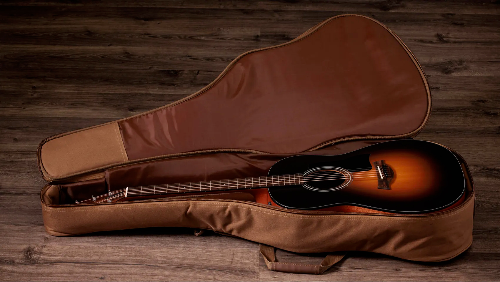 Taylor 117e Special Edition Grand Pacific Epicea Sapele Euc Es2 - Dark Tobacco Edgeburst Top - Folk gitaar - Variation 7