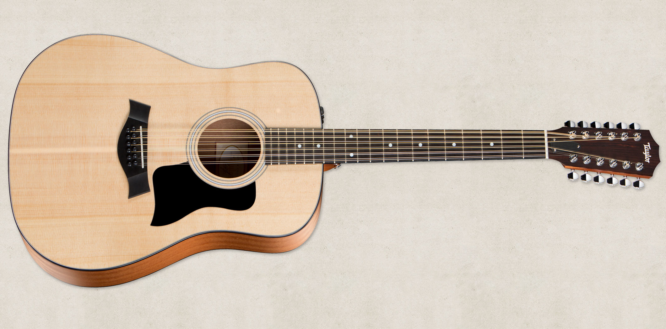 Taylor 150e Dreadnought 12c Epicea Sapele Eb Es2 - Natural Satin - Elektro-akoestische gitaar - Variation 2
