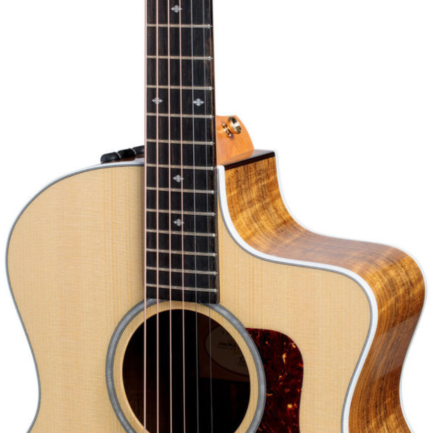 Taylor 214ce-fo Dlx Grand Auditorium Cw Epicea Ovangkol Es2 - Natural - Elektro-akoestische gitaar - Variation 2