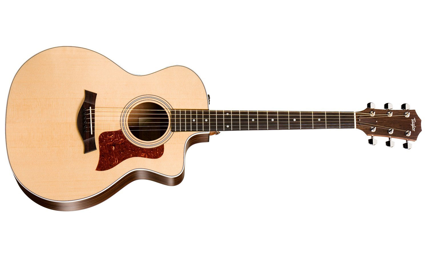 Taylor 214ce Grand Auditorium Natural Gloss Top - Westerngitaar & electro - Variation 1