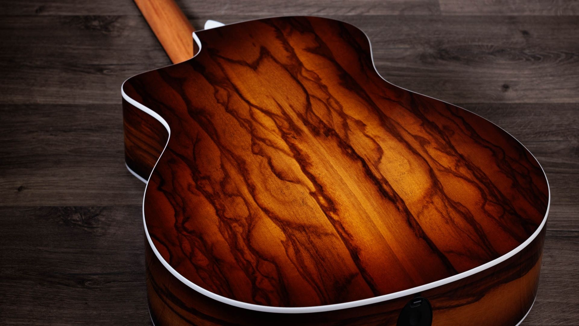 Taylor 214ce Plus Special Edition Grand Auditorium Cw Epicea African Ziricote Eb Es2 - Shaded Edge Burst - Folk gitaar - Variation 4