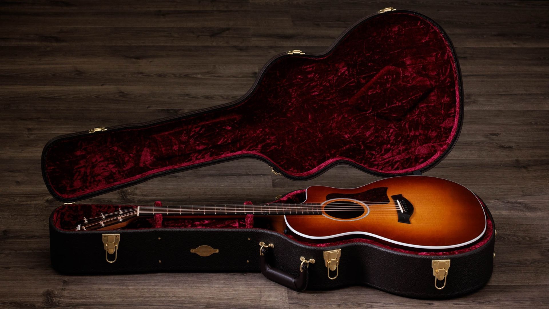 Taylor 214ce Plus Special Edition Grand Auditorium Cw Epicea African Ziricote Eb Es2 - Shaded Edge Burst - Folk gitaar - Variation 7