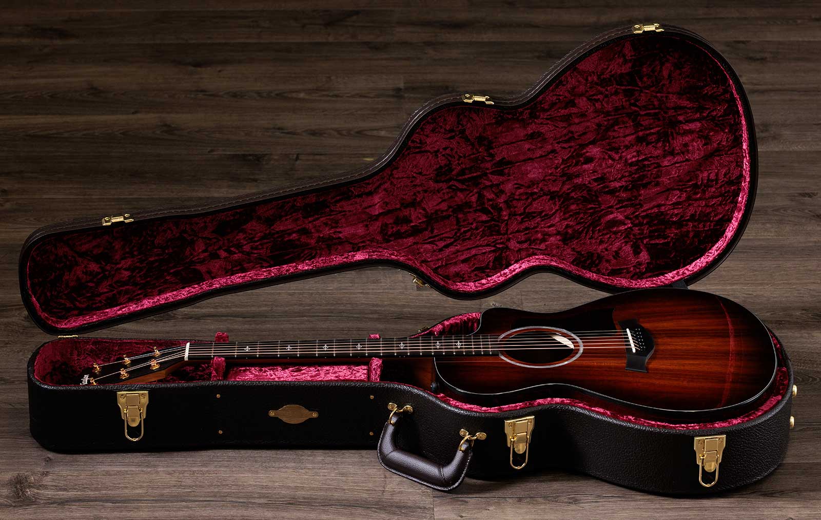 Taylor 222ce-k Dlx 2024 Grand Concert Cw Tout Koa Eb Es2 - Shaded Edgeburst - Folk gitaar - Variation 5