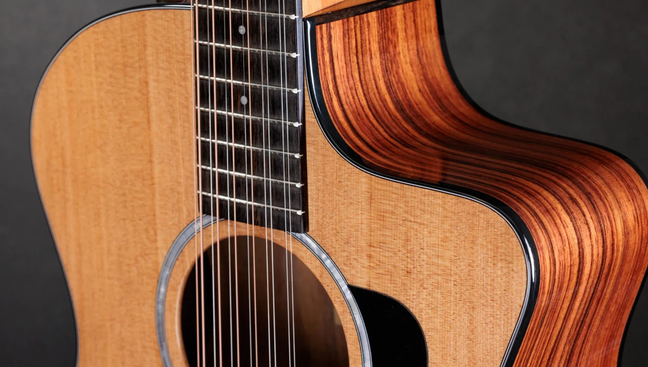 Taylor 254ce Plus Grand Auditorium Cw 12c Epicea Noyer Eb Es2 - Natural - Folk gitaar - Variation 4