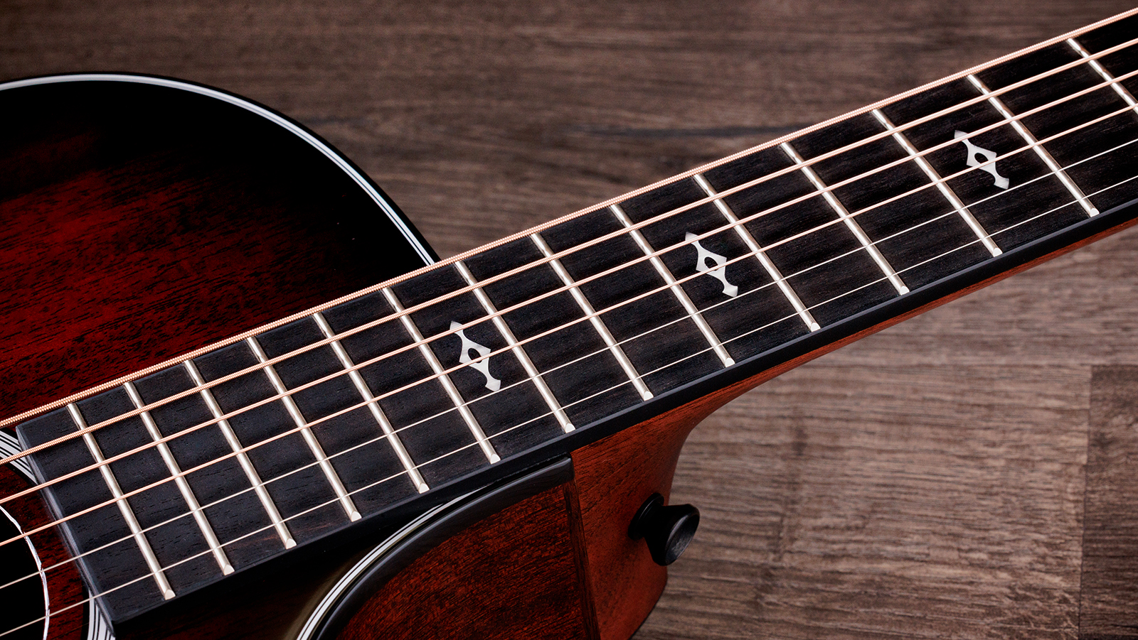 Taylor 322ce Next Gen. Grand Concert Cw Shsc Acajou Sapele Eb Claria - Medium Brown Stain - Folk gitaar - Variation 3