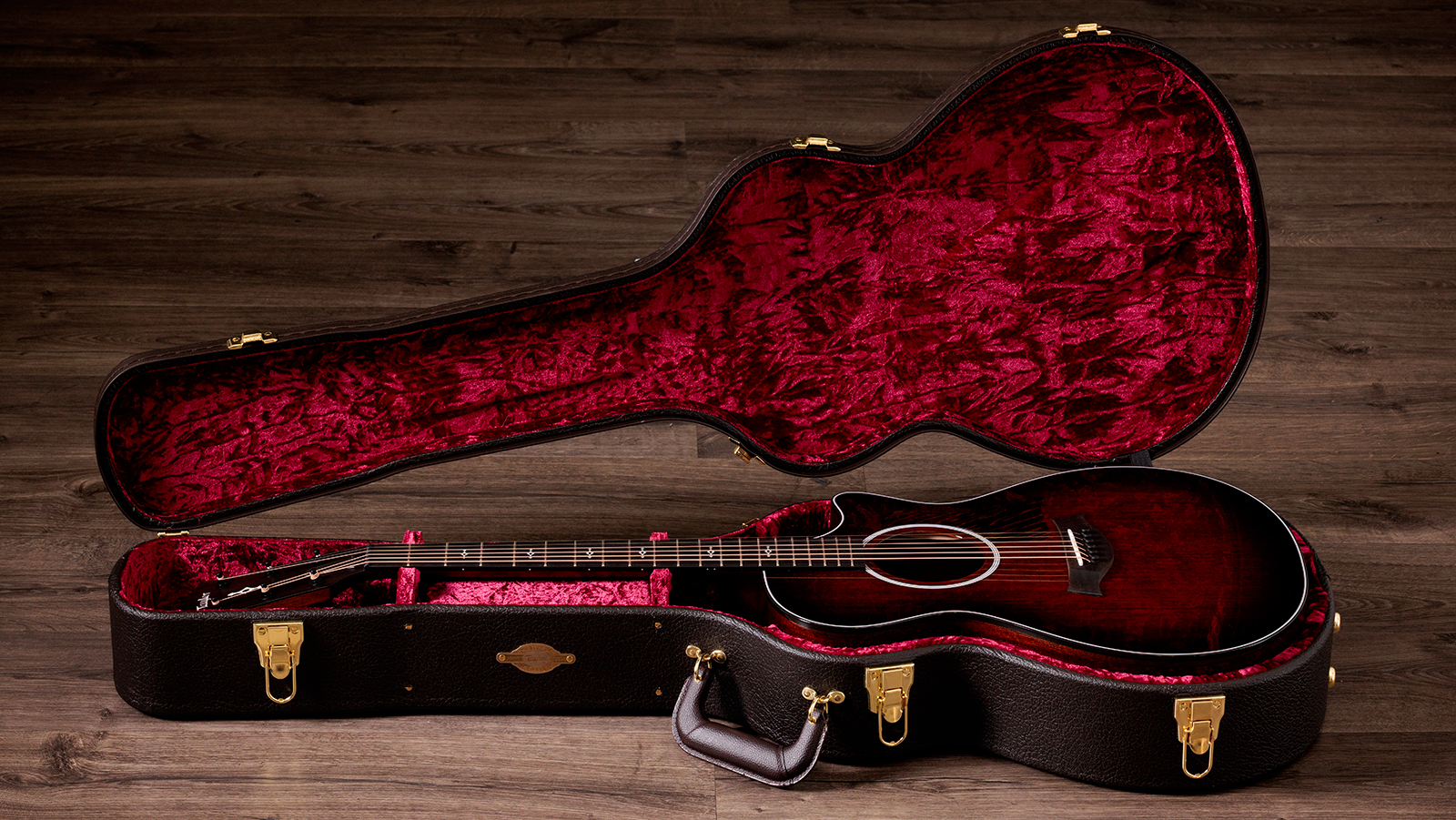 Taylor 322ce Next Gen. Grand Concert Cw Shsc Acajou Sapele Eb Claria - Medium Brown Stain - Folk gitaar - Variation 7