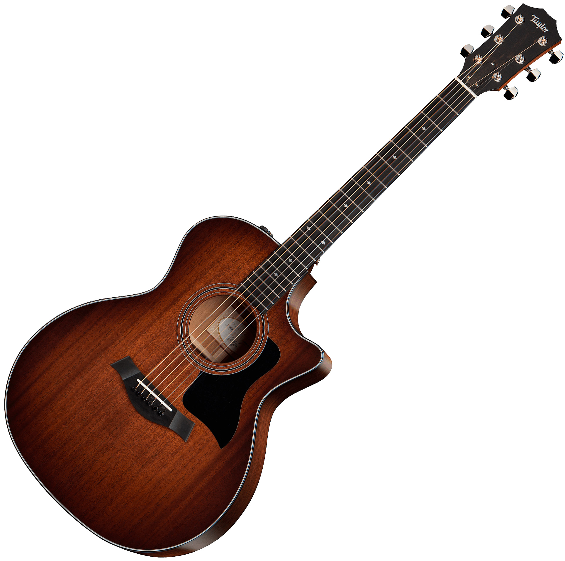 Taylor 324ce V-class 2019 Grand Auditorium Cw Acajou Blackwood Es2 - Shaded Edge Burst Top - Elektro-akoestische gitaar - Variation 1