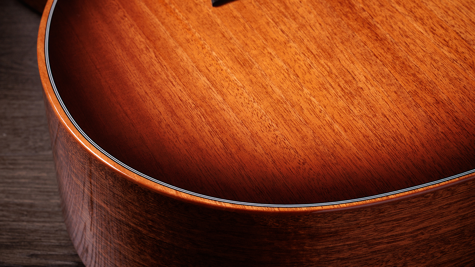 Taylor 324ce Studio Special Edition Next Gen. Grand Auditorium Cw Tout Acajou Eb Claria - Gloss Shaded Edgeburst Top - Folk gitaar - Variation 2