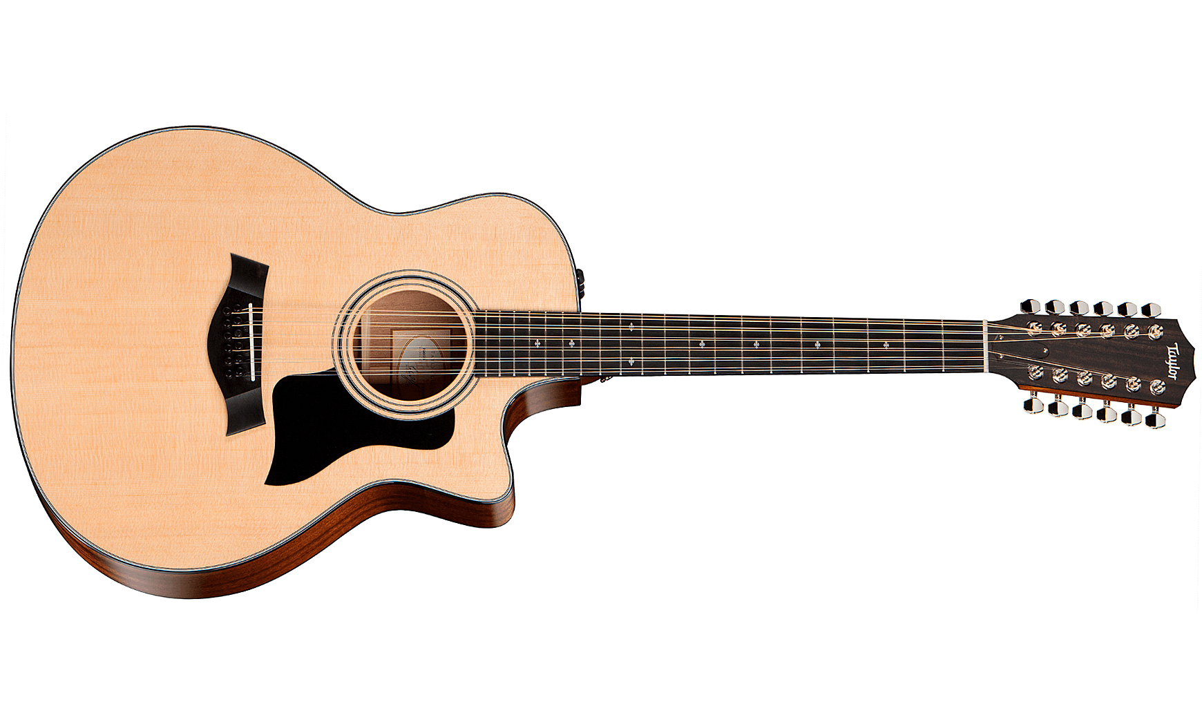 Taylor 356ce Grand Symphony Cw 12c Epicea Palissandre Eb Es2 - Natural - Elektro-akoestische gitaar - Variation 1