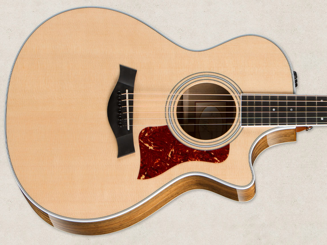 Taylor 412ce 2015 Grand Concert Cw Epicea Ovangkol Eb Es2 - Natural - Elektro-akoestische gitaar - Variation 3