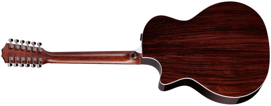 Taylor 454ce-r Grand Auditorium Cw 12c Epicea Palissandre Eb Es 2 - Tobacco Sunburst - Volksgitaar - Variation 1