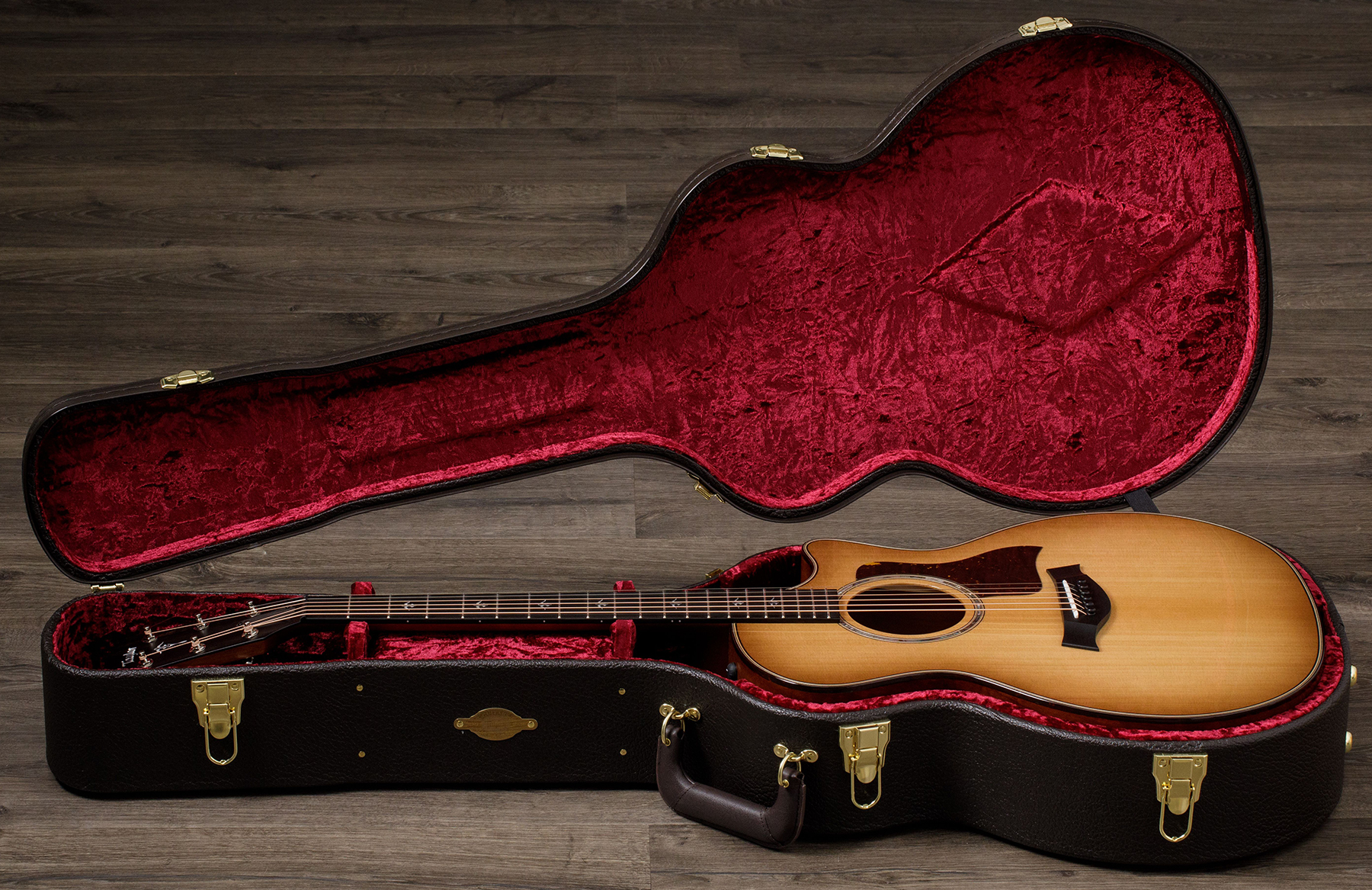 Taylor 514ce V-class Grand Auditorium Cw Epicea Red Urban Ironbark Eb Es2 - Natural - Elektro-akoestische gitaar - Variation 5