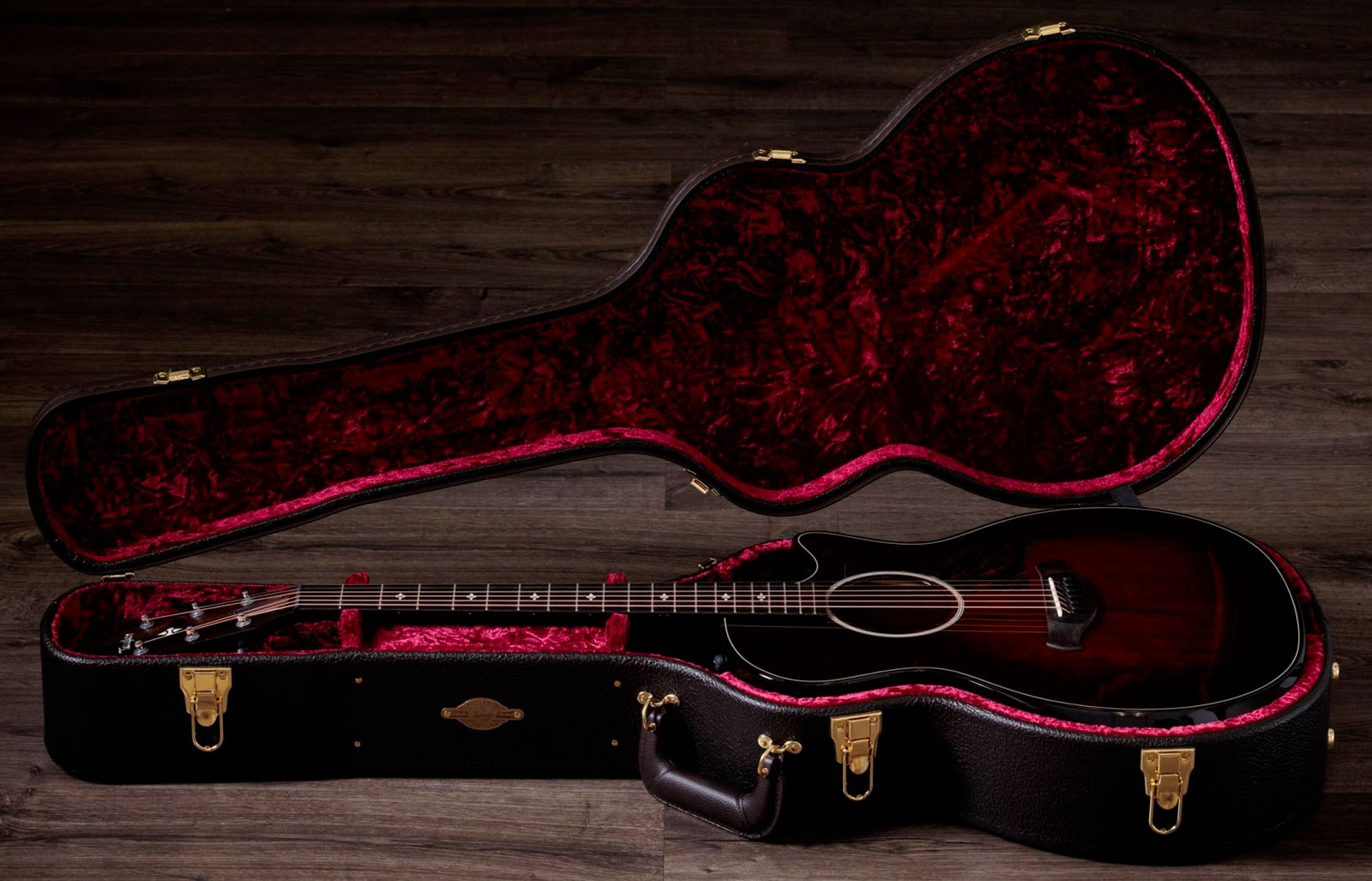 Taylor 524ce Builder's Edition Grand Auditorium Cw Acajou Frene Eb Es2 - Kona Burst - Folk gitaar - Variation 9