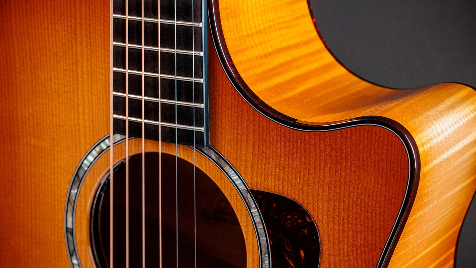 Taylor 614ce Next Gen. Grand Auditorium Cw Epicea Erable Eb Claria - Antique Blonde - Folk gitaar - Variation 3