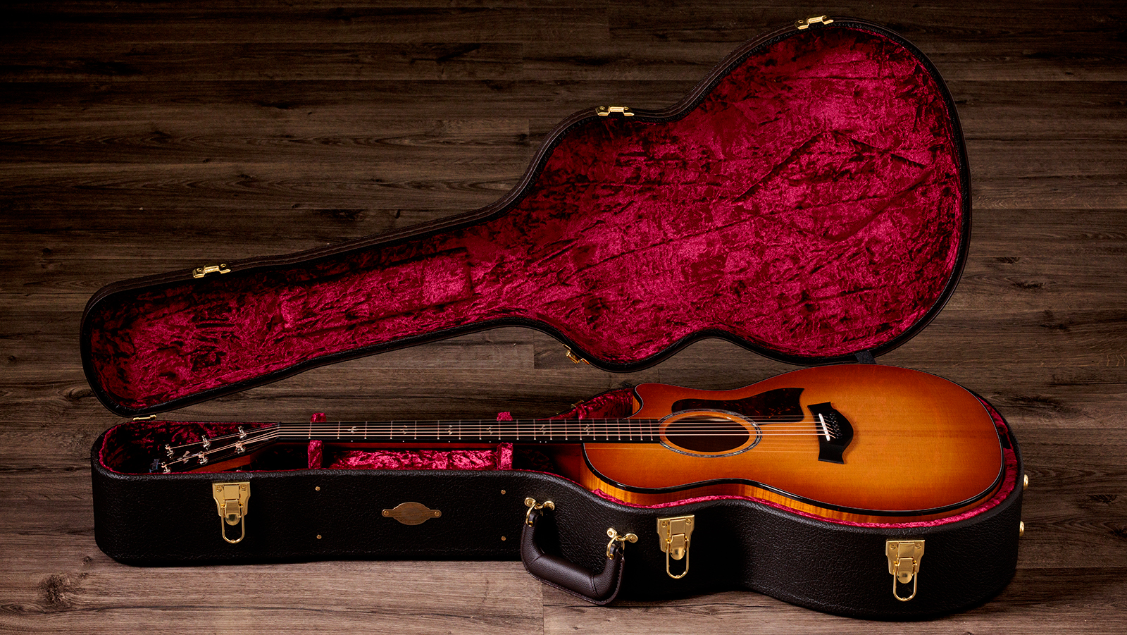Taylor 614ce Next Gen. Grand Auditorium Cw Epicea Erable Eb Claria - Antique Blonde - Folk gitaar - Variation 8