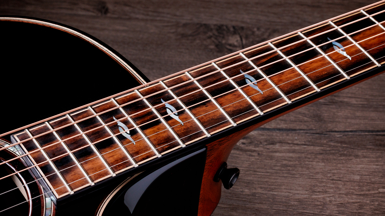Taylor 814ce Builders Edition Next Gen. Grand Auditorium Cw Tout Epicea Palissandre Eb Claria - Blacktop & Kona Edgeburst - Folk gitaar - Variation 3
