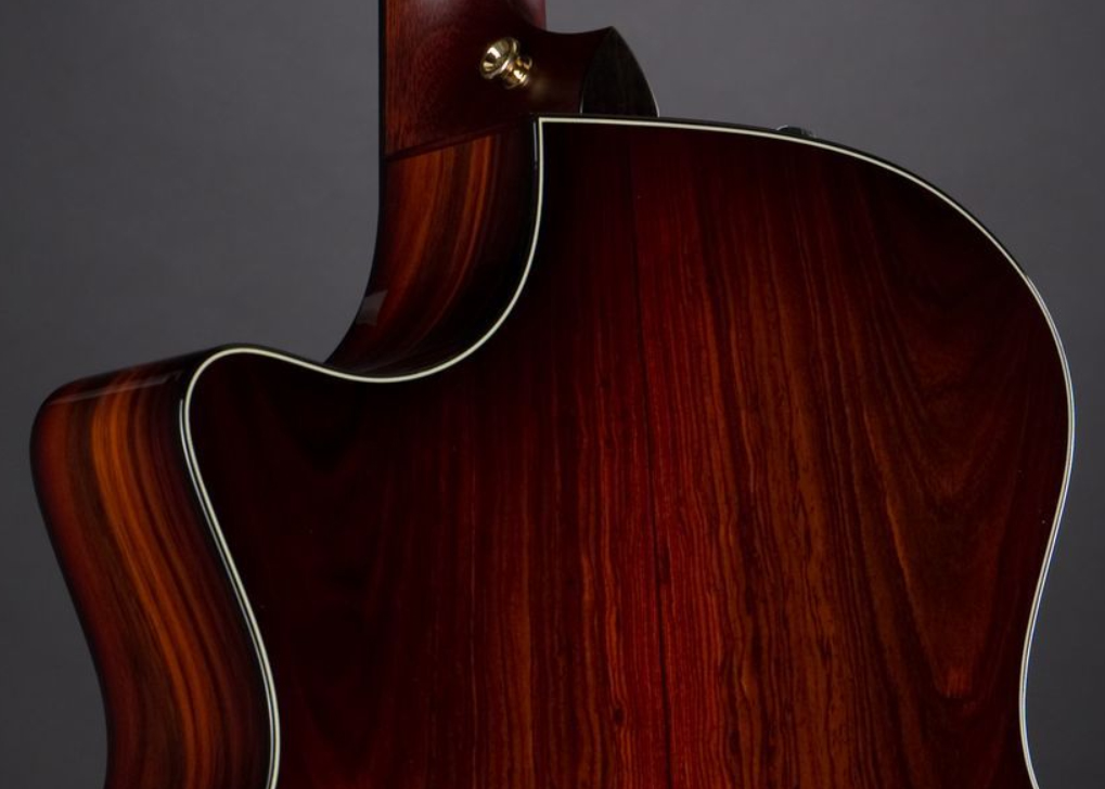 Taylor 814ce-ltd 2020 V-class Grand Auditorium Cw  Epicea Cocobolo Eb Es2 - Natural - Elektro-akoestische gitaar - Variation 2