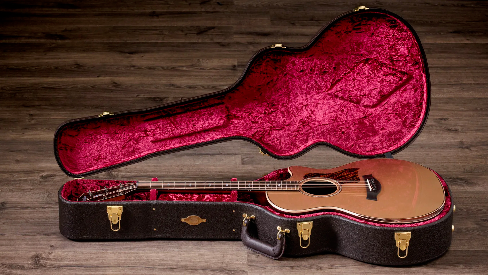 Taylor 814ce Ltd Casablanca Beige Top - Casablanca Beige Metallic - Folk gitaar - Variation 9