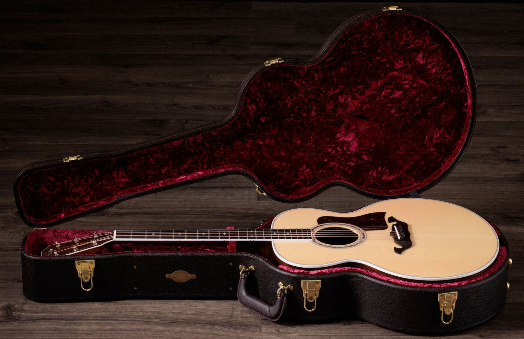Taylor 815e Legacy Jumbo Epicea Palissandre Eb Lr Baggs Vtc - Natural - Volksgitaar - Variation 8