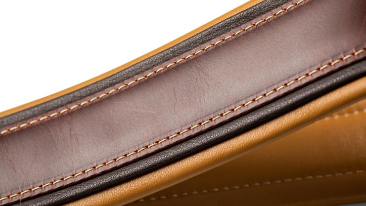 Taylor Ascension Strap Cordovan Leather 3.0 Inches Cordovan Black Butterscotch - Gitaarriem - Variation 1