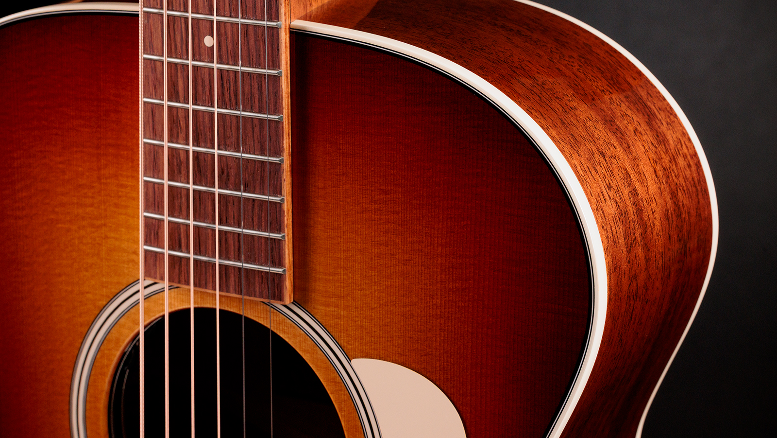 Taylor Ben Harper 512e Gold Label Signature Grand Concert Cw Epicea Acajou Eb Claria - Custom Shaded Edgeburst - Folk gitaar - Variation 3