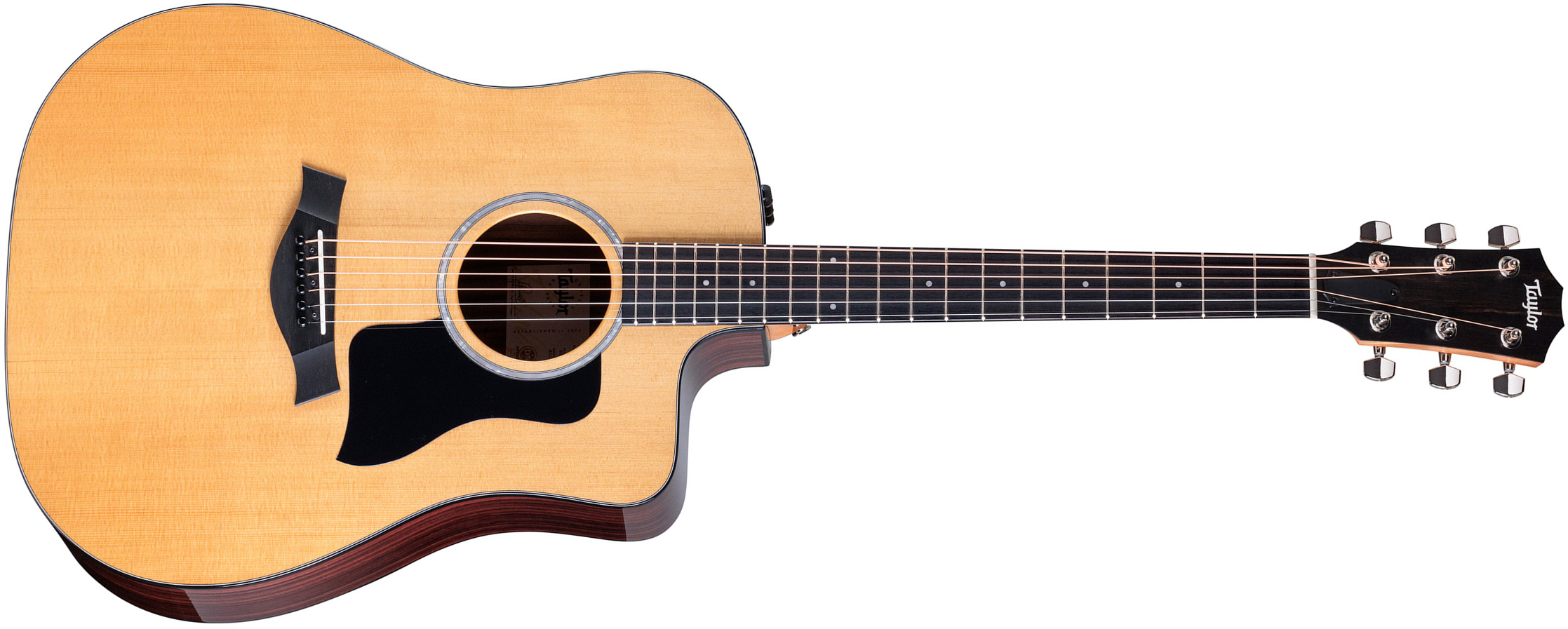Taylor 210ce Plus 2024 Dreadnought Cw Epicea Palissandre Eb Es2 - Natural - Volksgitaar - Main picture