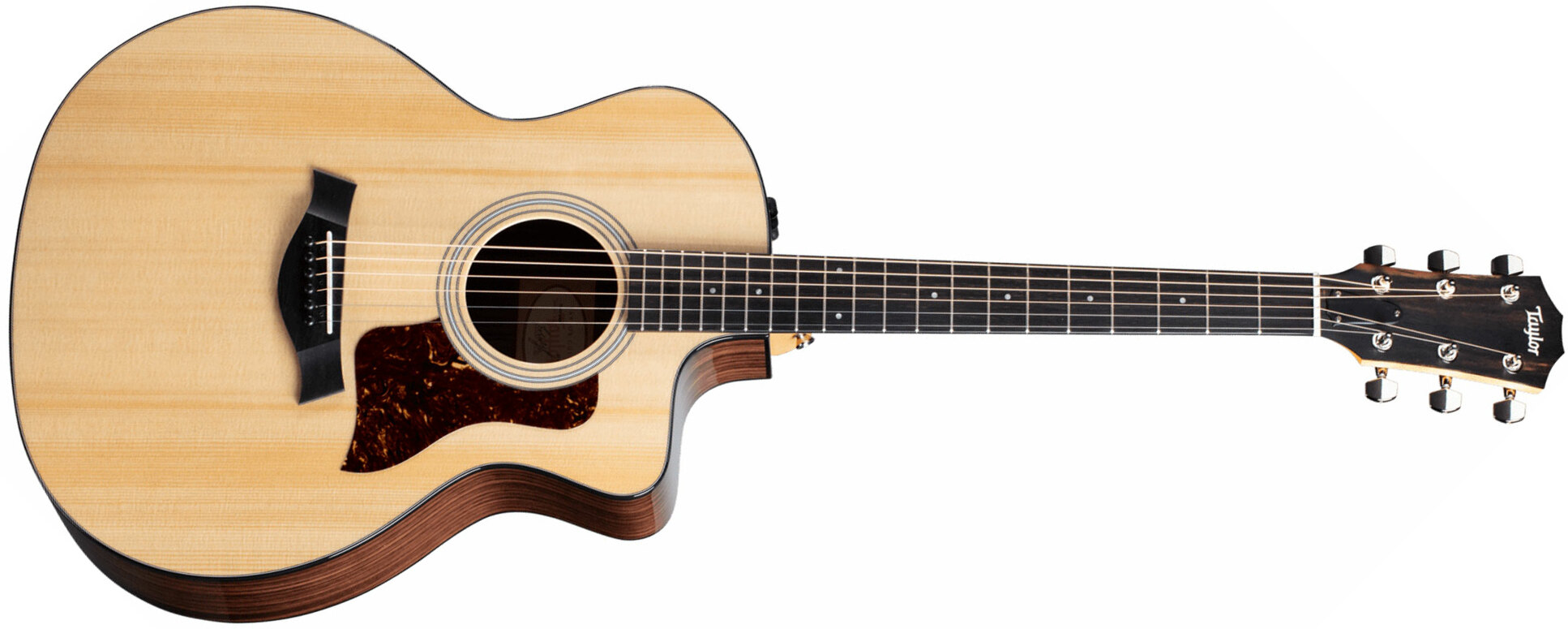 Taylor 214ce Plus 2024 Grand Auditorium Cw Epicea Palissandre Eb Es2 - Natural - Elektro-akoestische gitaar - Main picture