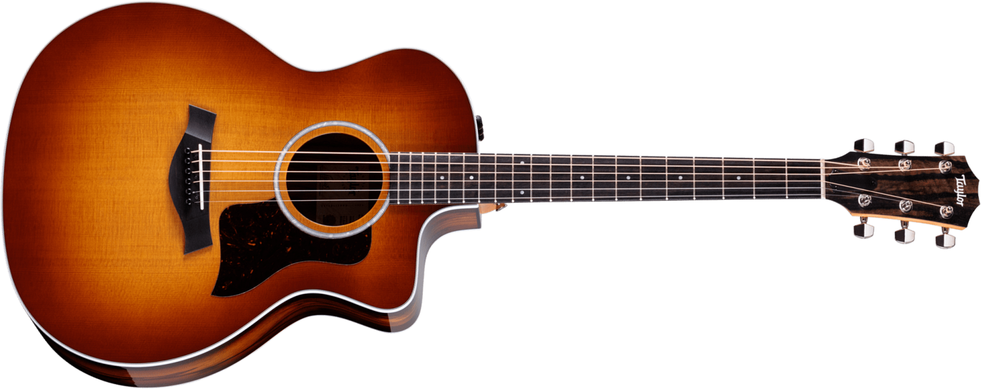 Taylor 214ce Plus Special Edition Grand Auditorium Cw Epicea African Ziricote Eb Es2 - Shaded Edge Burst - Folk gitaar - Main picture
