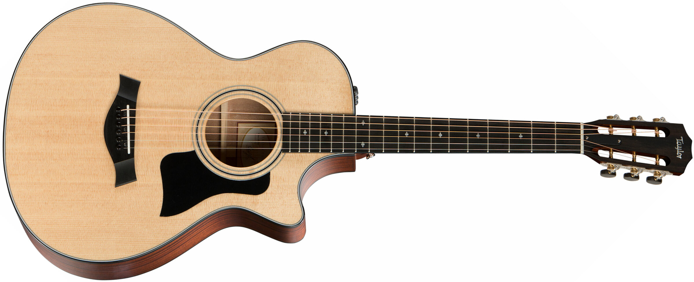 Taylor 312ce 12-fret V-class Grand Concert Cw Epicea Sapele Eb Es2 - Natural - Westerngitaar & electro - Main picture