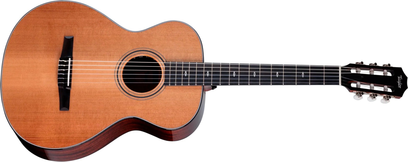 Taylor 312e-n Sunset Blvd Grand Concert Nylon Cedre Sapele Eb Claria - Natural - Klassieke gitaar 4/4 - Main picture
