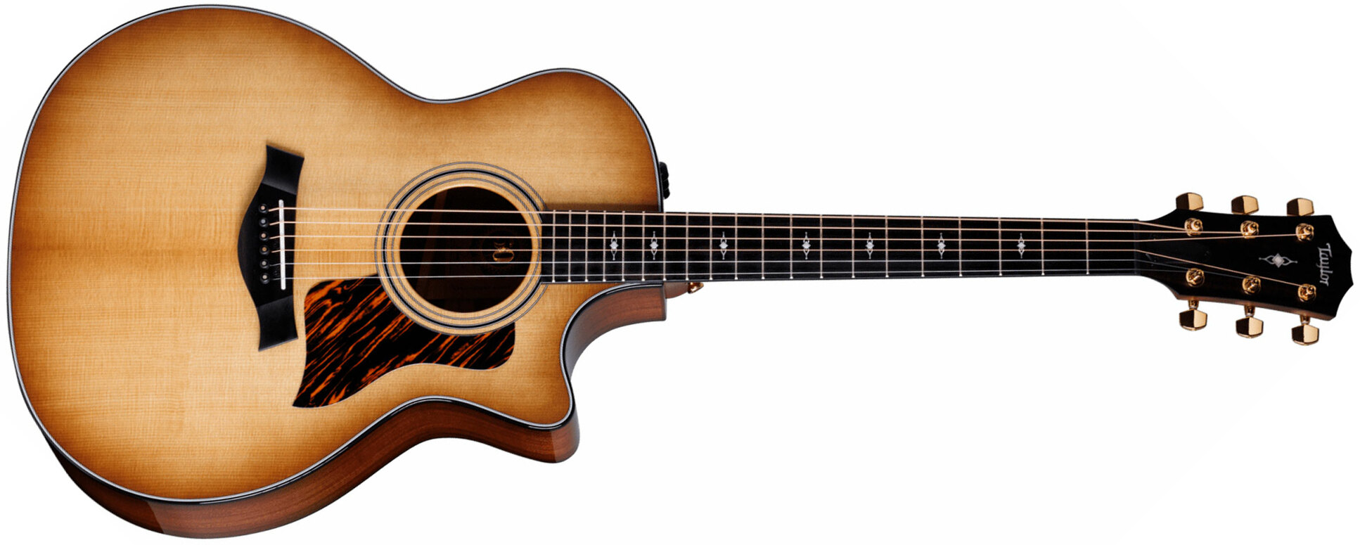 Taylor 314ce Ltd 50th Anniversary Epicea Sapele Eb Es2 - Shaded Edge Burst - Elektro-akoestische gitaar - Main picture