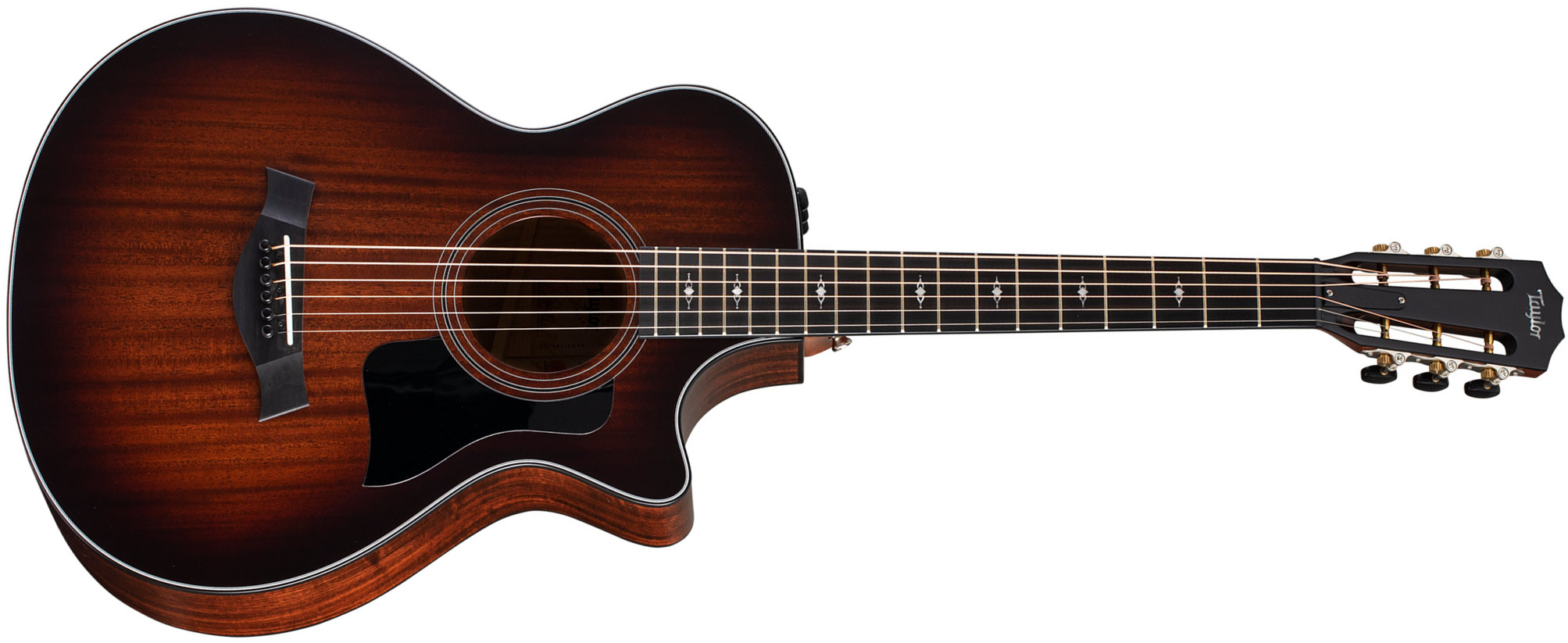 Taylor 322ce 12-fret Grand Concert Cw Tout Acajou Es2 - Natural - Elektro-akoestische gitaar - Main picture