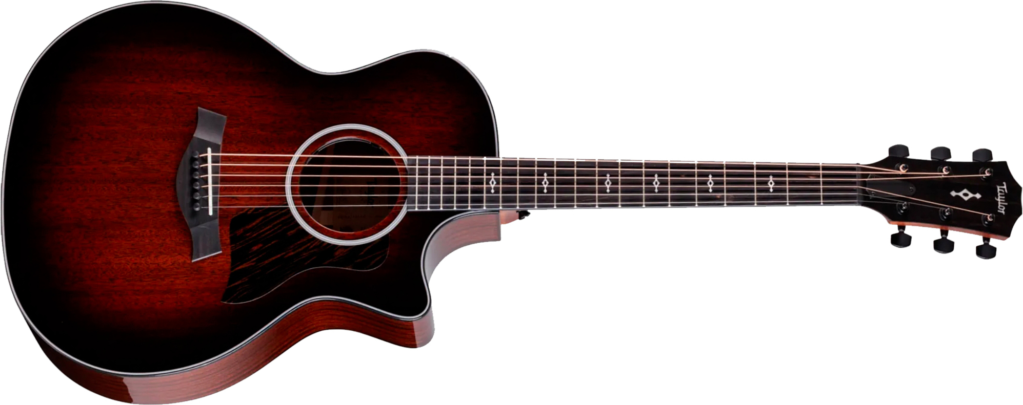 Taylor 324ce Next Gen. Grand Auditorium Cw Acajou Sapele Eb Claria - Natural - Folk gitaar - Main picture