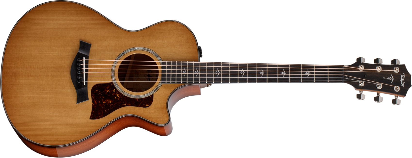 Taylor 512ce V-class Grand Concert Cw Epicea Red Urban Ironbark Eb Es2 - Natural - Elektro-akoestische gitaar - Main picture