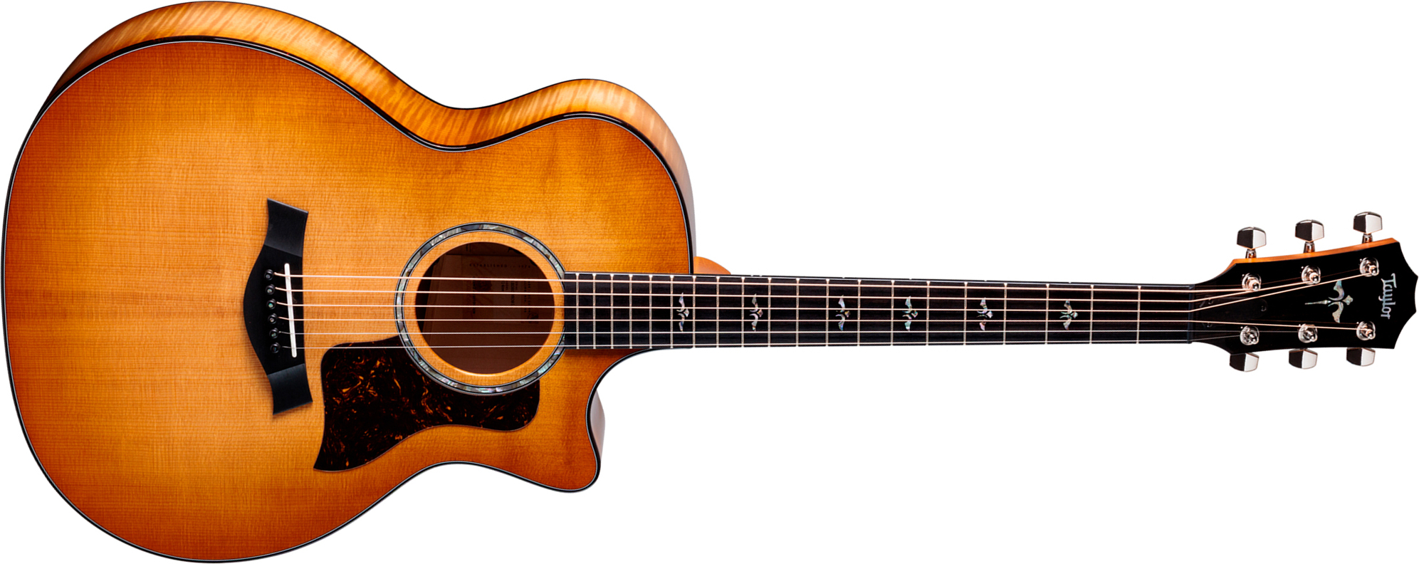 Taylor 614ce Next Gen. Grand Auditorium Cw Epicea Erable Eb Claria - Antique Blonde - Folk gitaar - Main picture