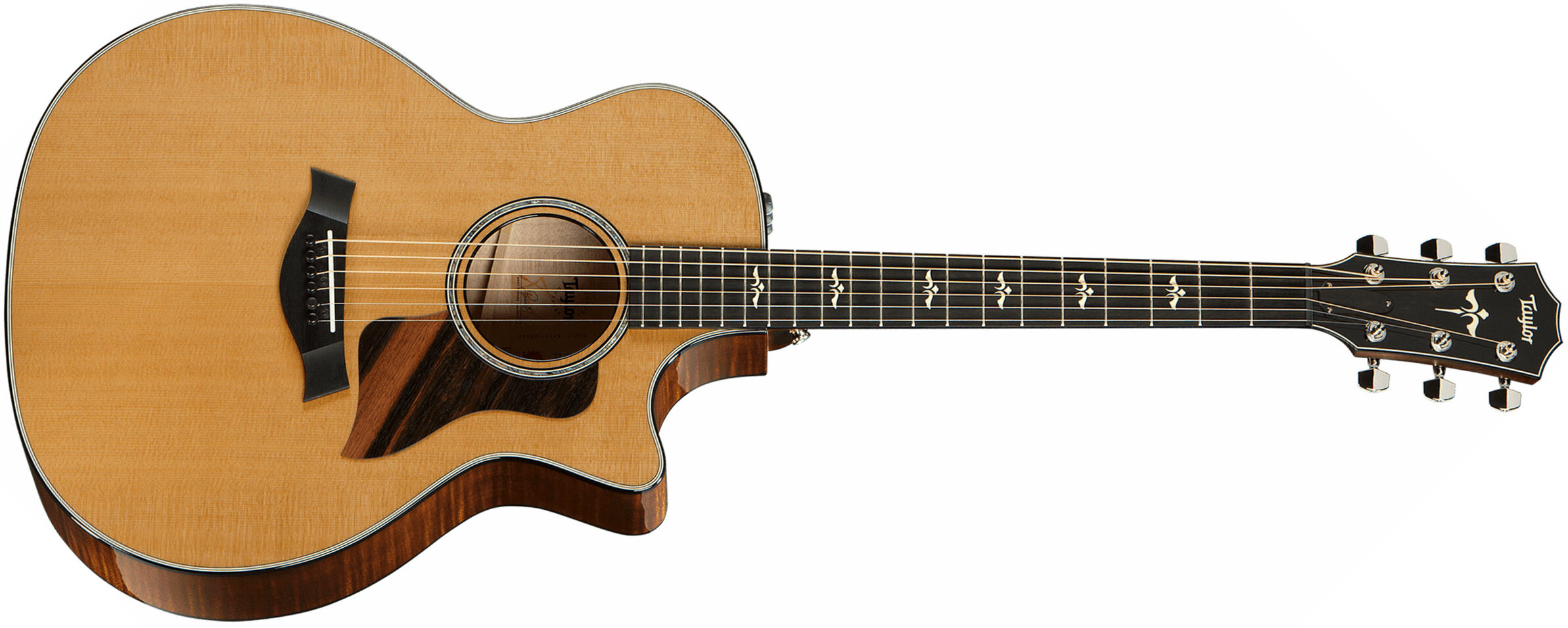 Taylor 614ce V-class 2019 Grand Auditorium Cw Epicea Erable Eb Es2 - Natural - Elektro-akoestische gitaar - Main picture