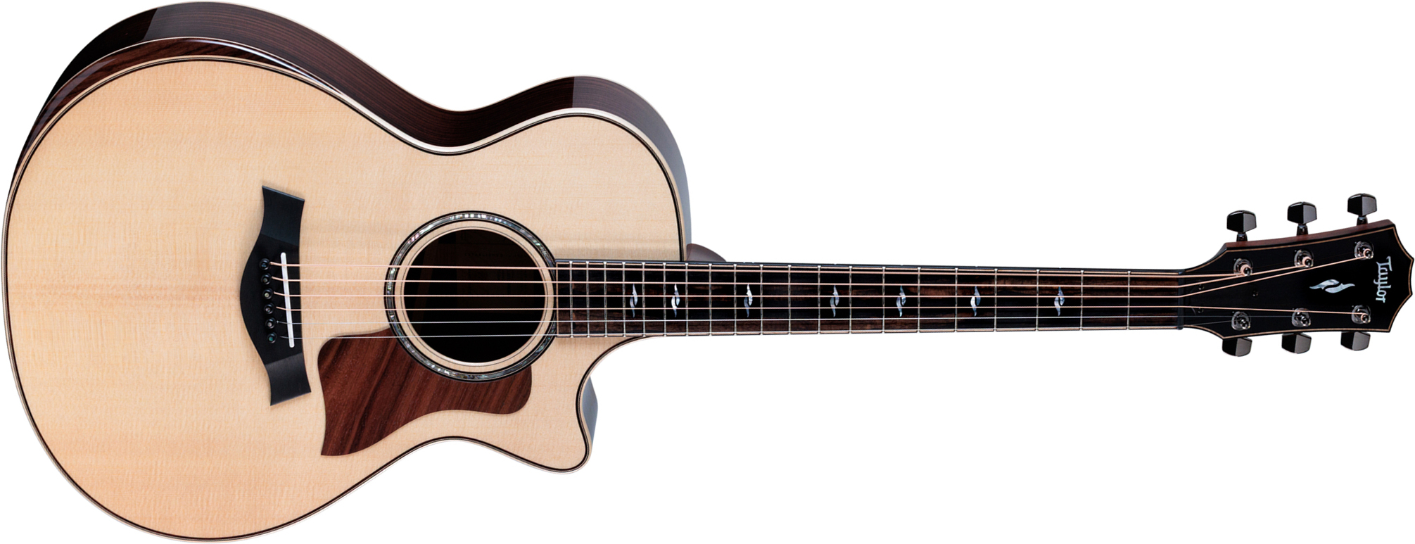 Taylor 812ce Next Gen. Grand Concert Cw Shsc Epicea Palissandre Eb Claria - Natural - Folk gitaar - Main picture