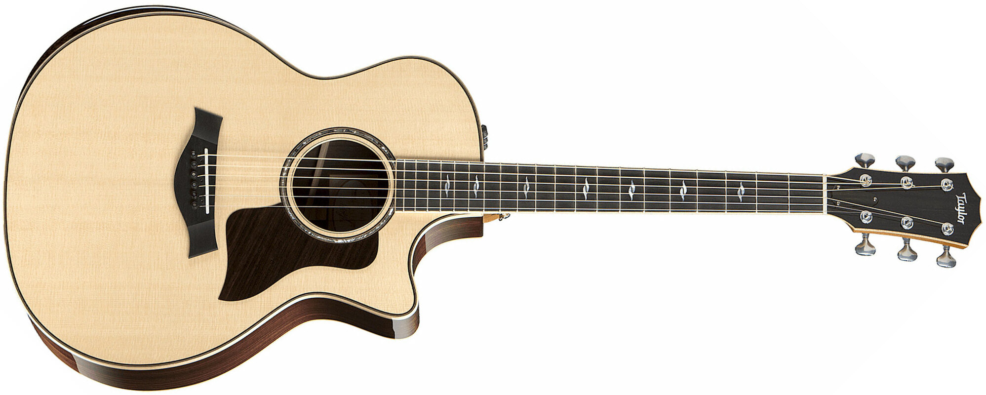 Taylor 814ce Dlx 2017 Grand Auditorium Cw Epicea Palissandre Es2 2017 - Natural - Elektro-akoestische gitaar - Main picture