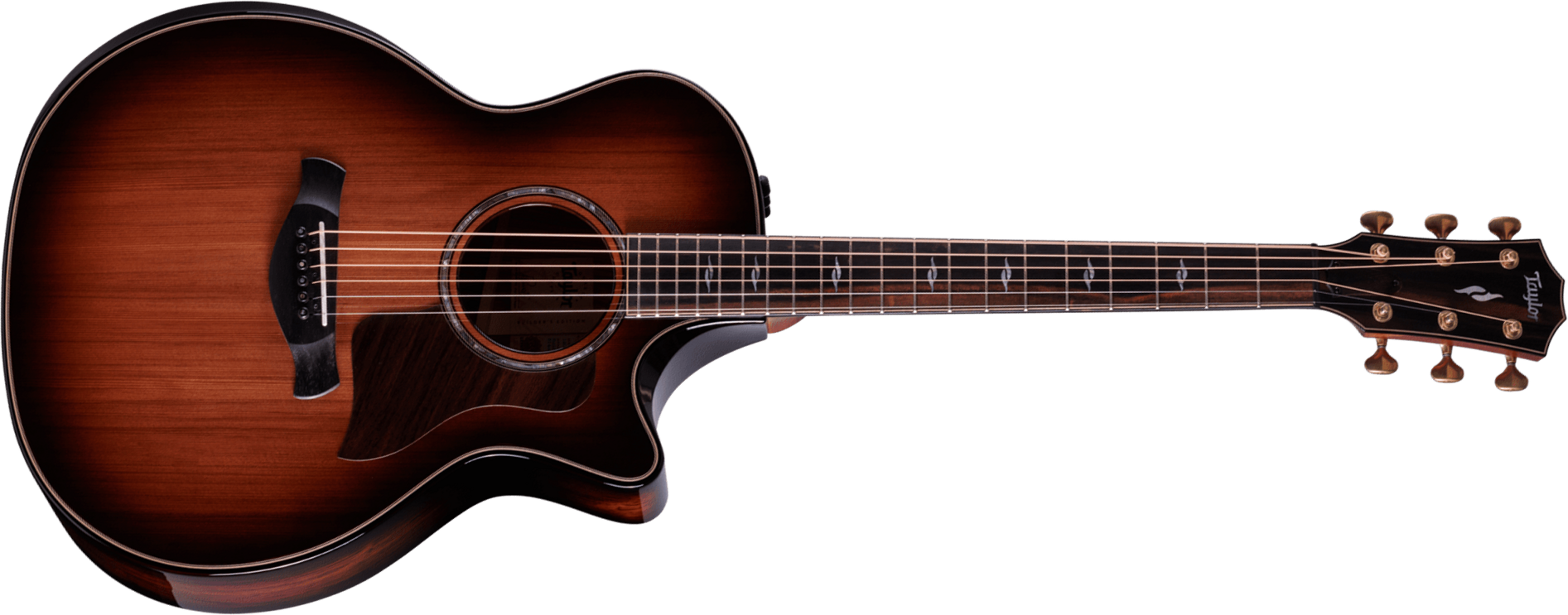 Taylor 814ce Redwood Builder's Edition Grand Auditorium Cw Cedre Palissandre Eb Es2 - Edgeburst - Volksgitaar - Main picture