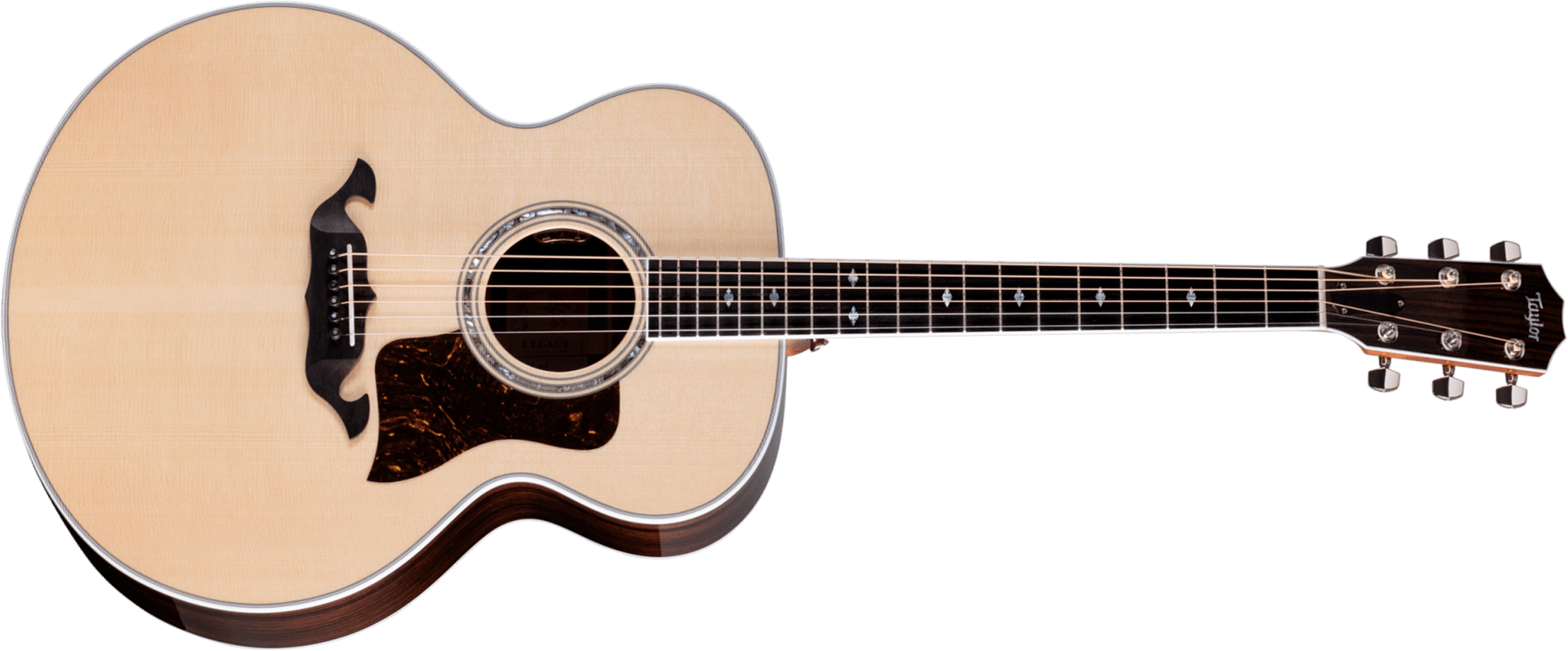 Taylor 815e Legacy Jumbo Epicea Palissandre Eb Lr Baggs Vtc - Natural - Volksgitaar - Main picture