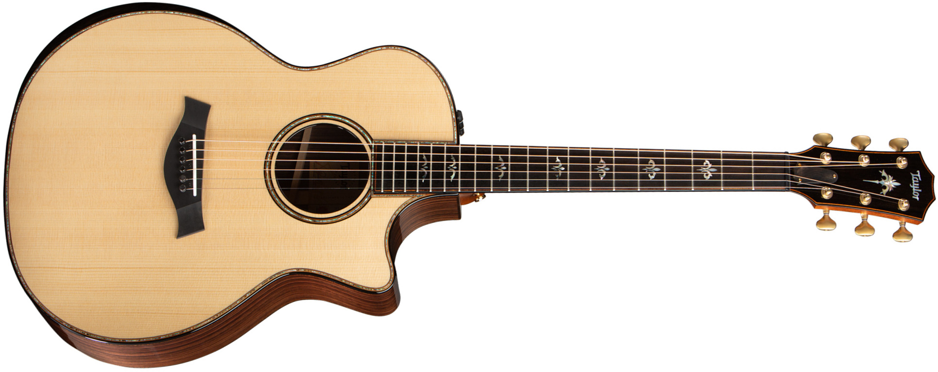 Taylor 914ce Grand Auditorium Cw Epicea Palissandre Eb Es2 - Natural - Elektro-akoestische gitaar - Main picture