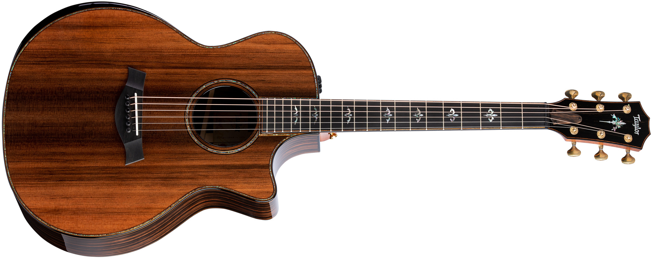 Taylor 914ce Ltd Grand Auditorium Cw Sinker Redwood Palissandre Eb Es2 - Natural - Elektro-akoestische gitaar - Main picture