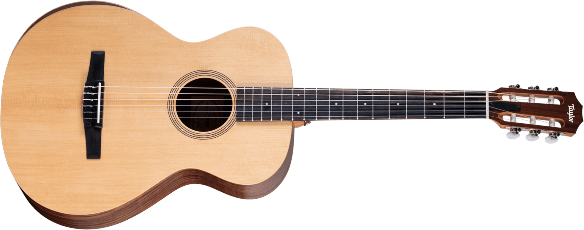 Taylor Academy 12e-n Figured Aa-koa Ltd Grand Concert Epicea Koa Eb Es-bn - Natural - Klassieke gitaar 4/4 - Main picture