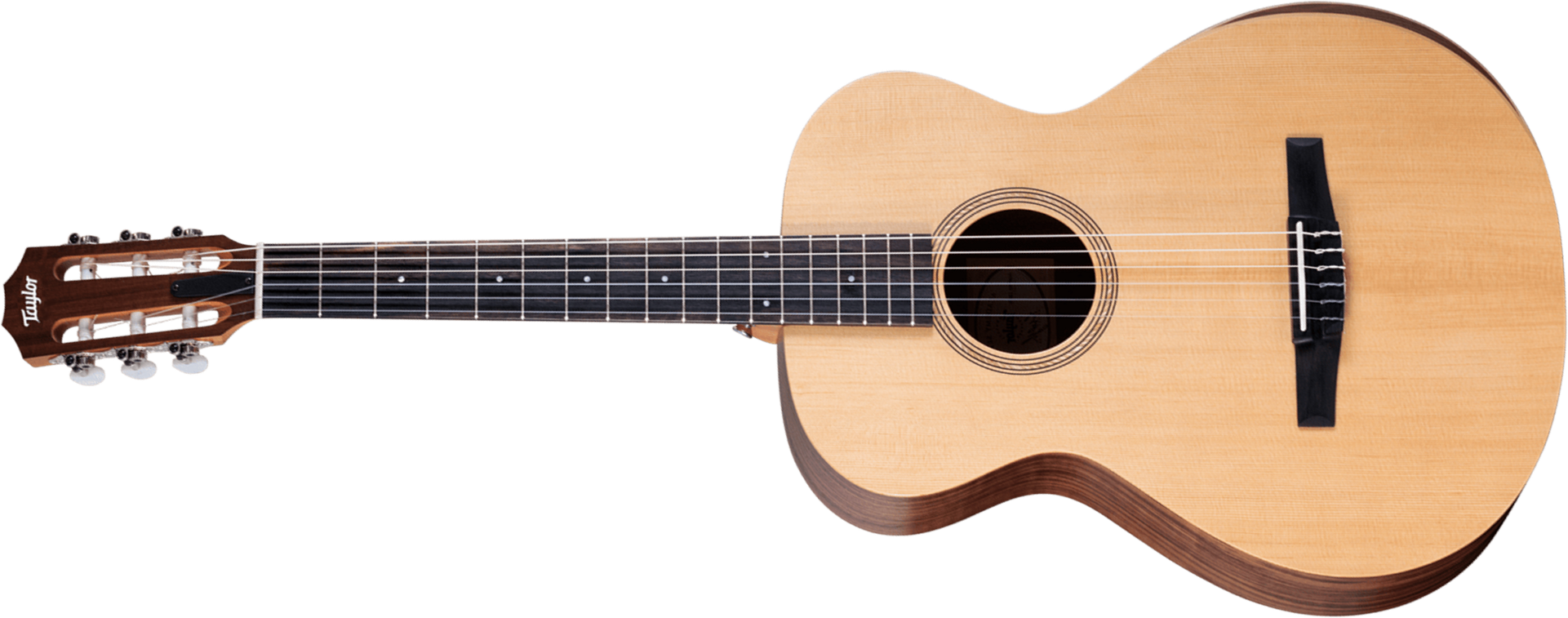 Taylor Academy 12e-n Walnut Lh Grand Concert Gaucher Epicea Noyer Eb Esb - Natural Matte - Klassieke gitaar 4/4 - Main picture