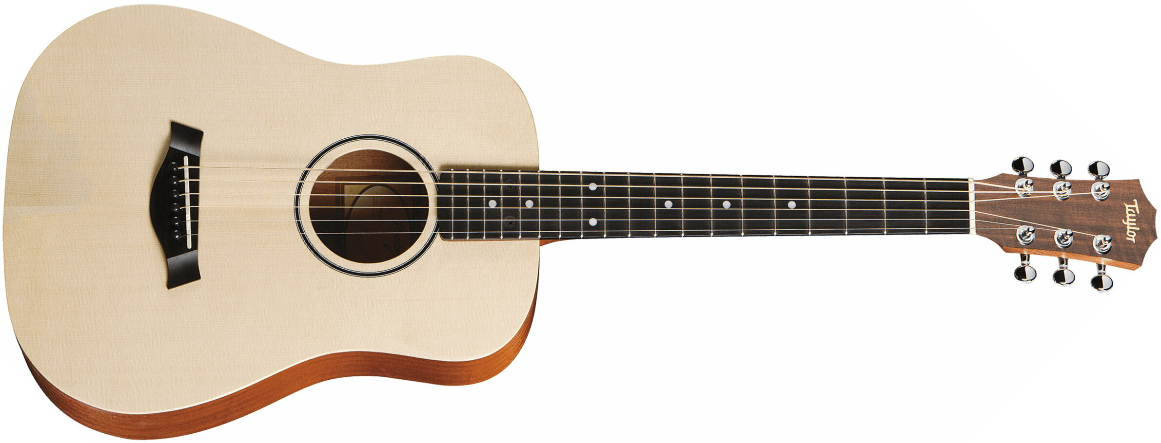 Taylor Baby Mahogany Bt1-e Mini Dreadnought Epicea Sapele Eb Esb +housse - Natural Satin - Western reisgitaar - Main picture