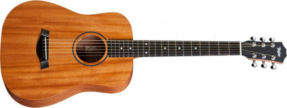 Taylor Baby Mahogany Bt2 Mini Dreadnought Acajou Sapele Eb +housse - Natural Satin - Western reisgitaar - Main picture