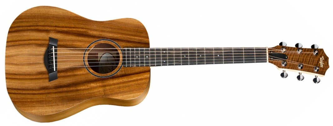 Taylor Bte Baby Taylor-e Koa Es-b - Natural - Volksgitaar - Main picture
